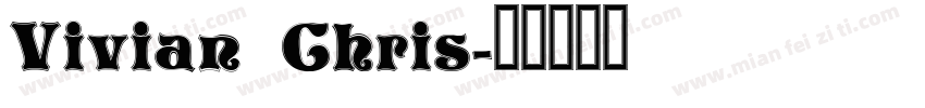 Vivian Chris字体转换